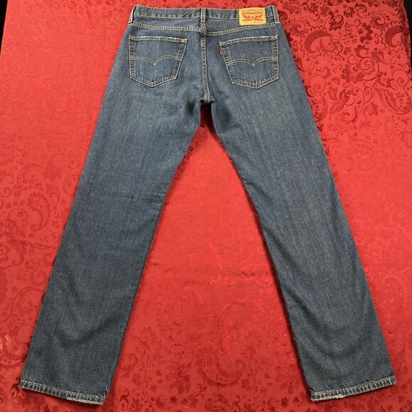 Levi's 559 Relaxed Straight Jeans Mens Actual Size 34x34(34x32") Blue Denim‎ - Picture 1 of 10